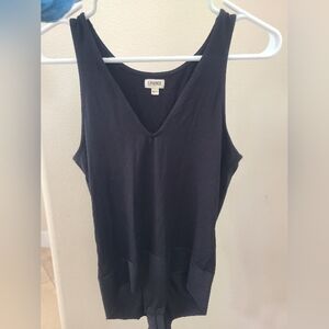 L'Agence Black Bodysuit Winnie